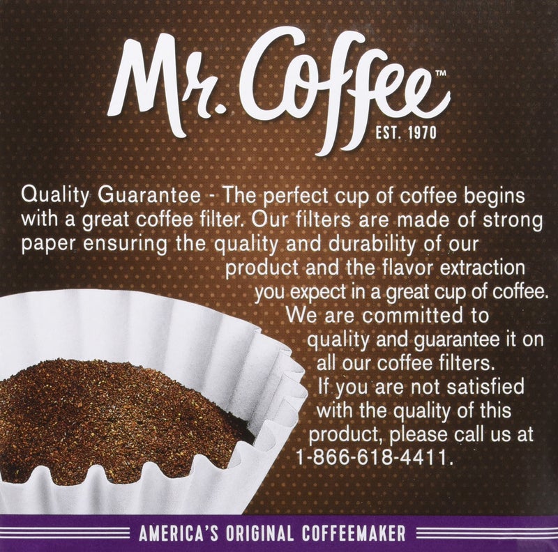 Mr. Coffee 8-12 Cup Coffee Filters 50 Pack (2 Count - 100 Total Filters) - Image 2